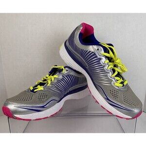 FILA Cool Max Womens Sneaker Size 7.5 - 8 Narrow Silver/Neon RUNS SMALL 5SR20900